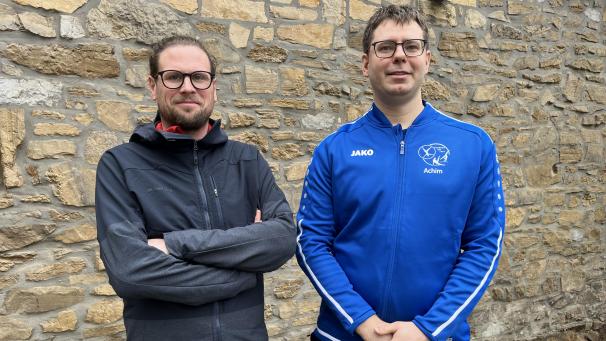 <p>Tom Rosenstein (links) wird Präsident, Achim Pitz der Sportdirektor des Eupener Turnvereins.</p>