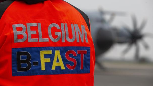 <p>Das belgische B-FAST-Team wurde aktiv.</p>