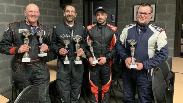 <p>Erfolgreicher Saisonstart für die ostbelgischen Teams Felten-Kohnen (links) und Adams-Feyen.</p>