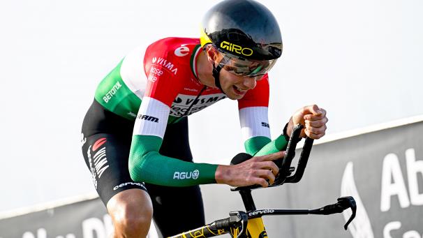 <p>Neuer Anführer: Attila Valter ist bei der Strade Bianche die Speerspitze von Visma-Lease a Bike.</p>