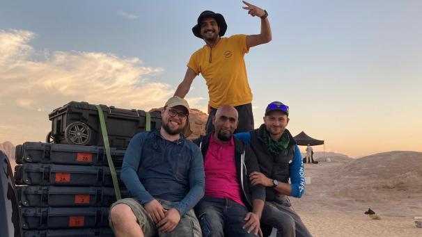 <p>Stefan Henkes aus Lanzerath ist ganz rechts zu sehen.</p>