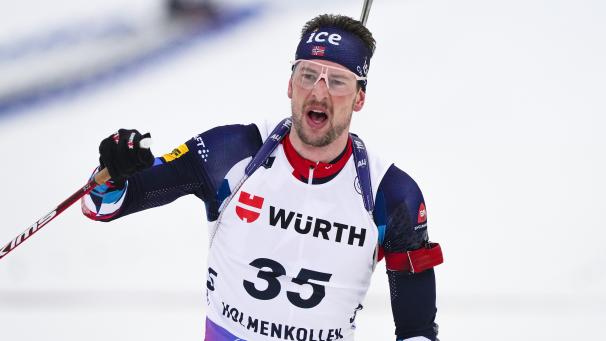 <p>Der Norweger Sturla Holm Laegreid triumphiert in der Heimat gleich doppelt.</p>