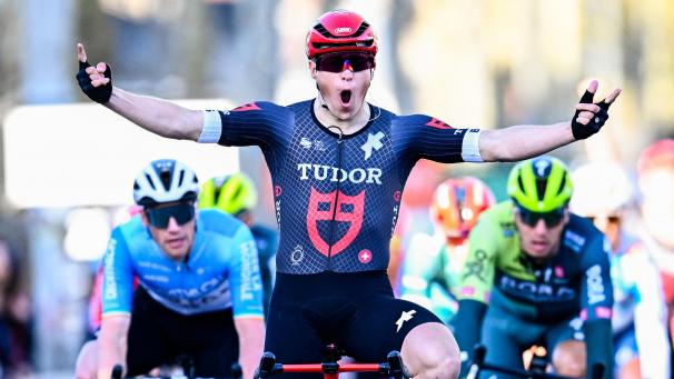 <p>Sieger: Der Niederländer Arvid de Kleijn gewann am Montag die zweite Etappe von Paris-Nizza.</p>