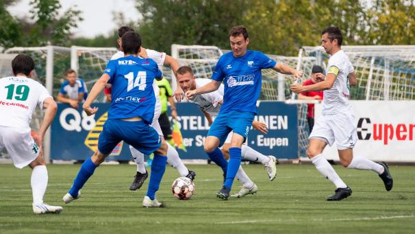 <p>Benoît Colle und die Eupener sind schon am Donnerstagabend gegen Malmedyim Einsatz.</p>