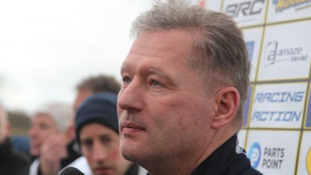 <p>Jos Verstappen, hier zuletzt bei der Rally van Haspengouw.</p>