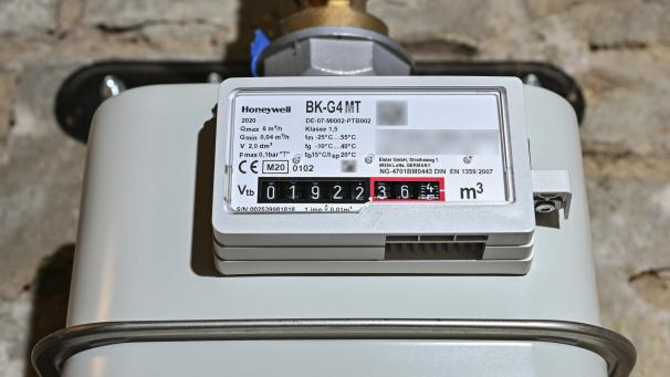 <p>Gaszähler im Keller eines Hauses.</p>