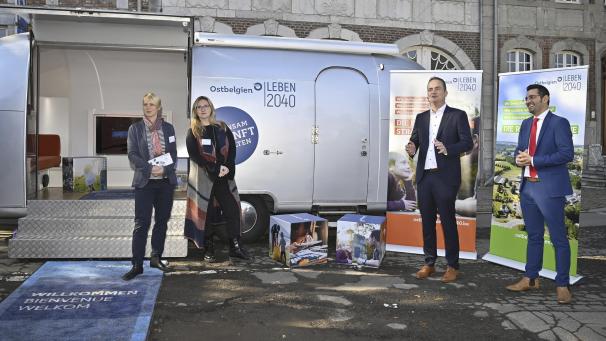 <p>Das Ostbelgien-Mobil war eine der Initiativen zur Entwicklung der Vision.</p>