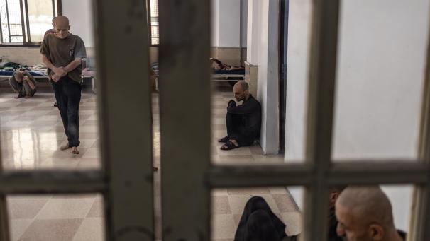 <p>Patienten sind in der Rehabilitationsabteilung für Drogenabhängige des Krankenhauses Physicians Across Continents (PAC) in Aleppo.</p>