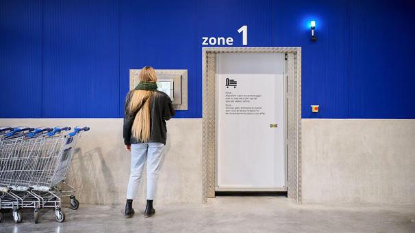 <p>Ein Blick auf den „Collectomat“ in Zaventem</p>