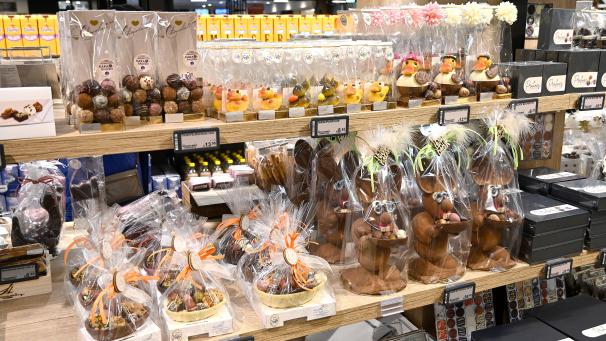 <p>Hasen, Enten, Schokoladeneier in allen Größen: Im Januar hat bei Belgian Chocolate Design die Produktion für Ostern begonnen.</p>