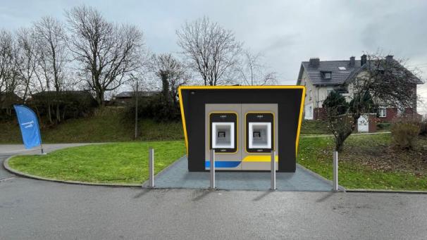 <p>So sollen sich die beiden Geldautomaten präsentieren.</p>