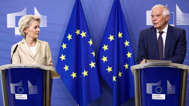 <p>Ursula von der Leyen (links) und Josep Borrell (rechts) haben einen Plan.</p>