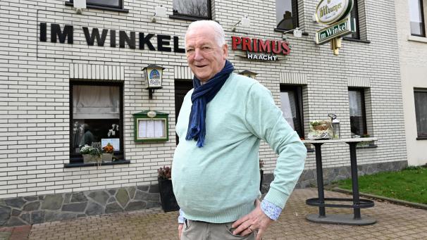 <p>Joseph Nyssen möchte das Restaurant und den Saal „Im Winkel“ nach 28 Jahren übergeben.</p>