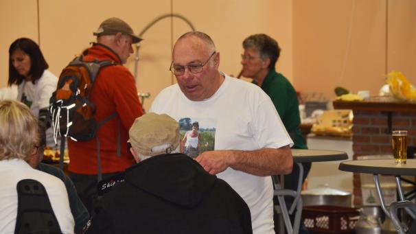 <p>René Thunus organisiert die Wanderung im Gedenken an seine verstorbene Frau, aber auch „für jene, dieheute täglich gegen diese Krankheit kämpfen müssen.</p>