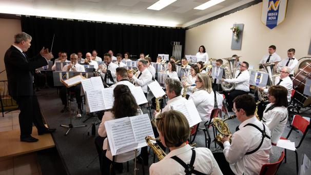 <p>Unter Leitung von Rainer Hilger bereitet das Ensemble sich schon auf die Einstufung im November vor.</p>