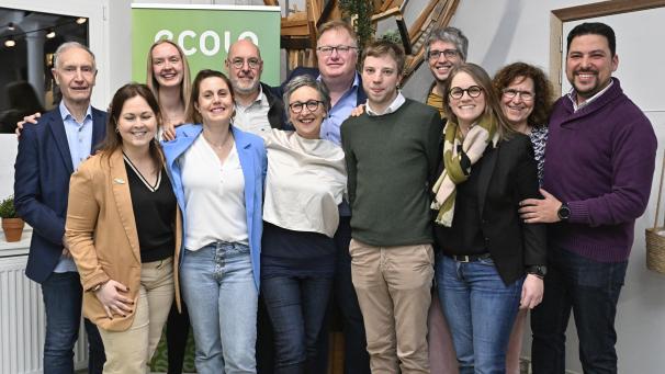 <p>Die Ecolo-Kandidaten aus dem Wahlkreis Verviers-Ostbelgien</p>