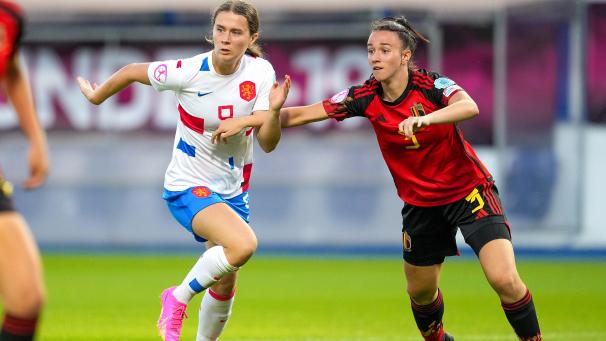 <p>Loredana Humartus (rechts) trifft mit Belgien auf Spanien und Dänemark.</p>