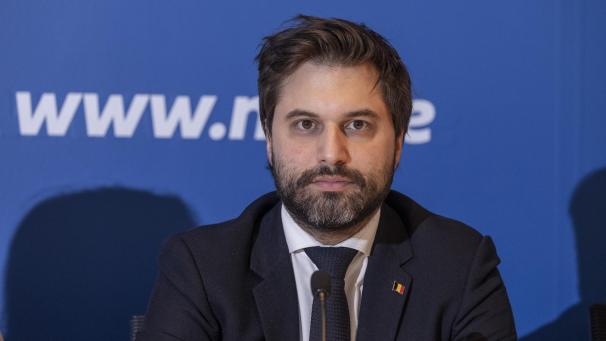 <p>MR-Präsident Georges-Louis Bouchez</p>