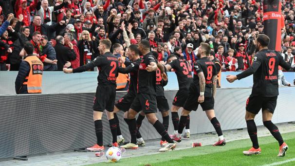 <p>Wahnsinn: Leverkusen gewinnt schon wieder in der Schlussphase.</p>