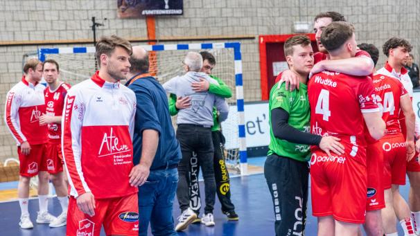 <p>Frustriert, aber erhobenen Hauptes verließ die KTSV Eupen die Hasselter Halle am Samstag.</p>