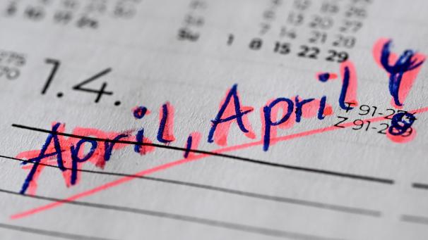 <p>Am 1. April legt man andere gerne mit einer Flunkerei herein.</p>