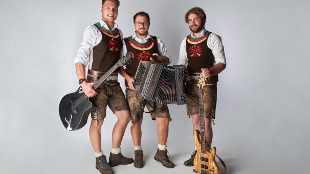 <p>Bei diesem Trio ist der Name Programm: „Läts Fetz“ wird bei den Alpentagen am Wochenende für Stimmung sorgen.</p>