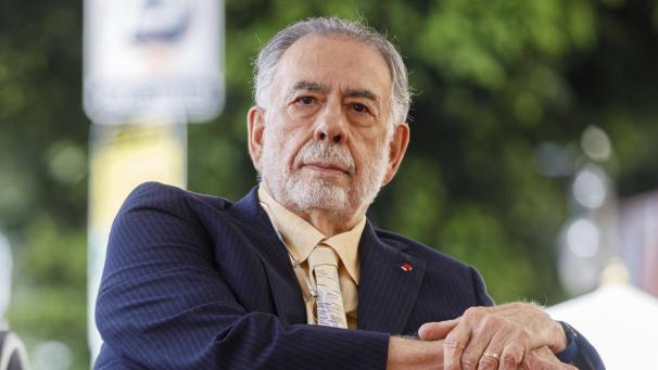 <p>US-Regisseur Francis Ford Coppola während einer Zeremonie, bei der er mit einem Stern auf dem Hollywood Walk of Fame geehrt wird.</p>