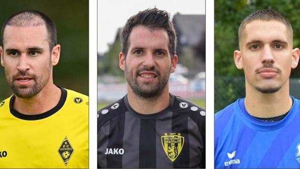 <p>Miguel, Ruben und Luis Ordonez (v.l.n.r.) spielen kommende Saison für Eupen.</p>