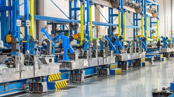 <p>Ein Blick in die heiligen Hallen des wallonischen Luftfahrunternehmens.</p>