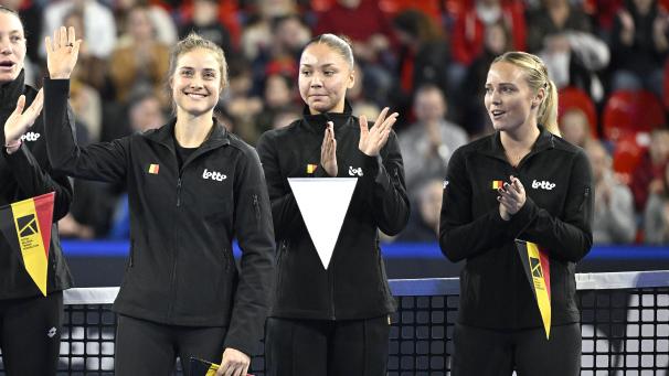 <p>Marie Benoit (l.) spielt mit Belgien in den USA</p>