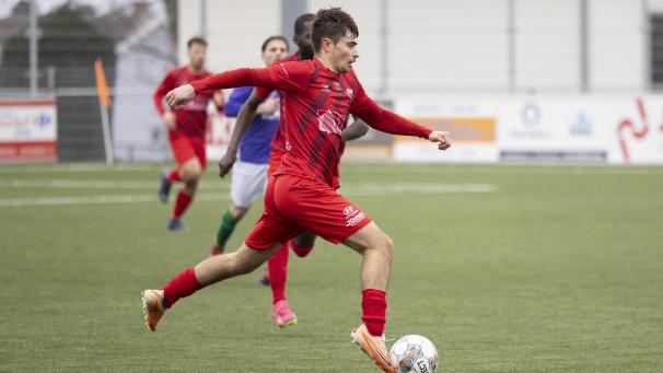 <p>Ein Tor, eine Vorlage: Alexandre Soares führte den FC Eupen zum Heimsieg über Tilff.</p>