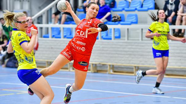 <p>Lauranne Beckers und die Eupenerinnen erwischten nicht ihren besten Abend.</p>