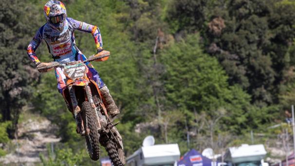 <p>Liam Everts siegt in der Motocross-WM in Italien.</p>