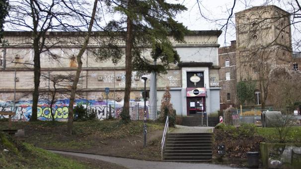 <p>Der Aachener Musikbunker liegt im Frankenberger Viertel.</p>