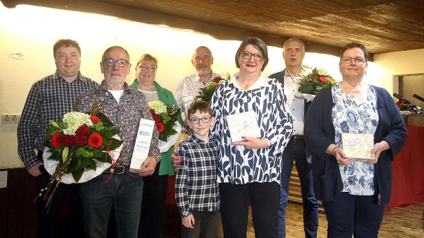 <p>Die Verantwortlichen der VoG nutzten die Gelegenheit, den ehrenamtlichen Helfern Danke zu sagen. Allerdings waren einige Geehrte aus gesundheitlichen oder anderen Gründen nicht anwesend.</p>