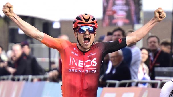 <p>Nach seinem Sieg beim Amstel Gold Race ist Tom Pidcock auch bei der Fléche Wallonne Großes zuzutrauen.</p>