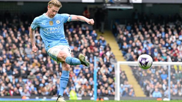 <p>Antreiber: Kevin De Bruyne soll Manchester City gegen die Königlichen aus Madrid ins Halbfinale der Champions League führen.</p>