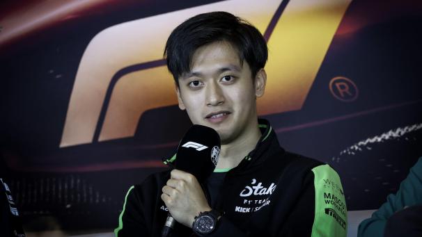 <p>Guanyu Zhou startet zum ersten Mal in seiner Heimat.</p>