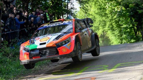 <p>Weiter auf Siegkurs: Thierry Neuville führt bei der Rallye Kroatien.</p>