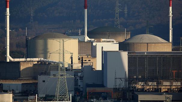 <p>Das Kernkraftwerk in Tihange</p>