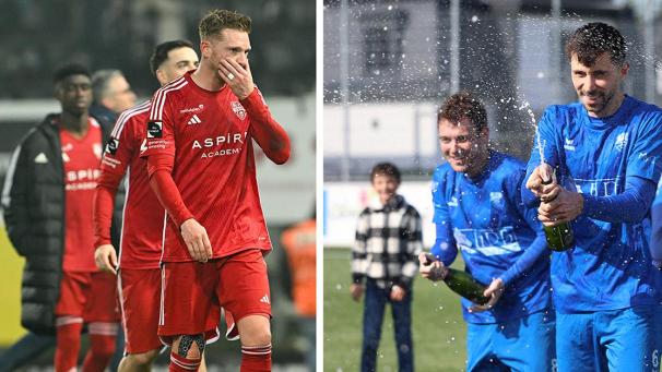 <p>Zwei Gefühlswelten: AS und FC</p>