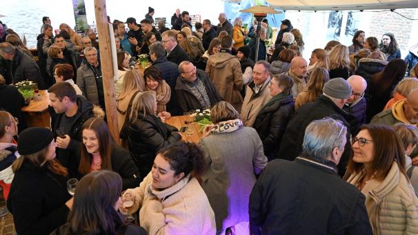 <p>Das Event war am Donnerstagabend sehr gut besucht.</p>