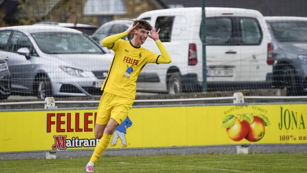 <p>Er trifft und trifft: Ilan Hanf schießt Weywertz per Doppelpack einen weiteren Schritt näher an den Aufstieg in die 1. Provinzklasse.</p>