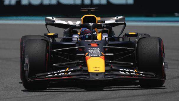 <p>Wieder der Schnellste: Max Verstappen startet in Miami im Sprintrennen von Startplatz eins.</p>