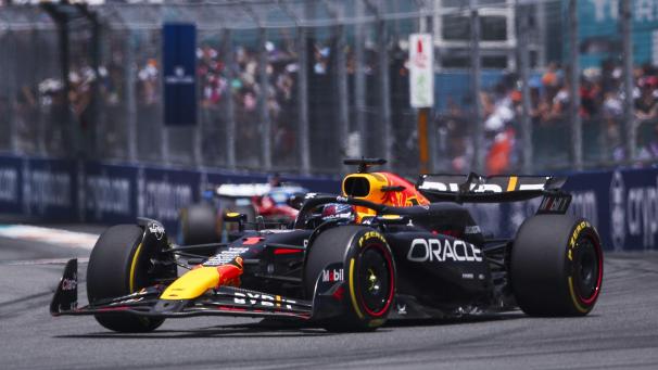 <p>Immer vorne weg: Max Verstappen gewinnt in Miami das Sprintrennen</p>