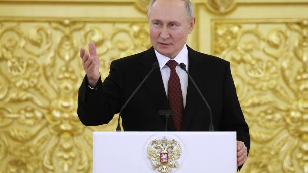 <p>Wladimir Putin kündigte eine Übung der nuklearen Streitkräfte an.</p>