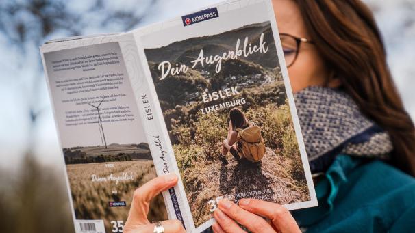 <p>Der Bildwanderführer „Dein Augenblick“ zeigt die schönsten Wanderungen Nordluxemburgs.</p>
