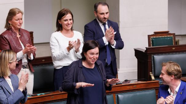 <p>Yngvid Ingels erhielt am Mittwochnachmittag Applaus.</p>