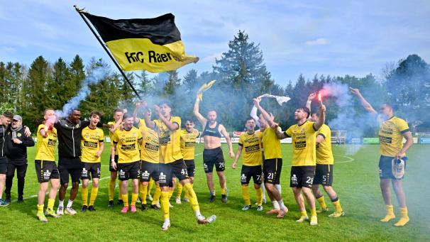 <p>Fünf Jahre nach dem Aufstieg in die 3. Division Amateute gehts für Raeren-Eynatten weiter nach oben.</p>