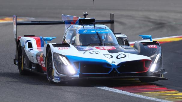 <p>BMW mit seinem Hypercar beim WEC-Lauf in Spa-Francorchamps.</p>